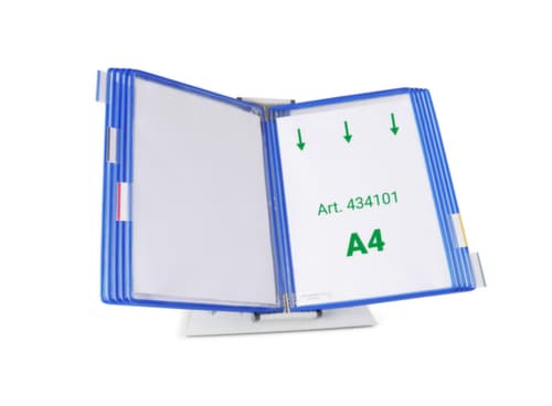 tarifold Sichttafelsystem, mit 10 Sichttafeln in DIN A4