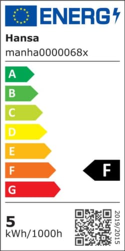 Hansa LED-Architektenleuchte Manhattan mit Klemmfuß, Licht neutralweiß, chrom