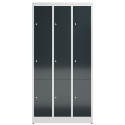Schließfachschrank ClassiX, 9 Fächer