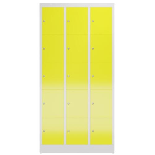 Schließfachschrank ClassiX, 15 Fächer