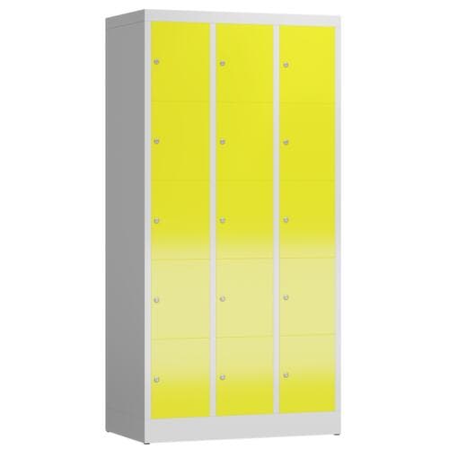Schließfachschrank ClassiX, 15 Fächer