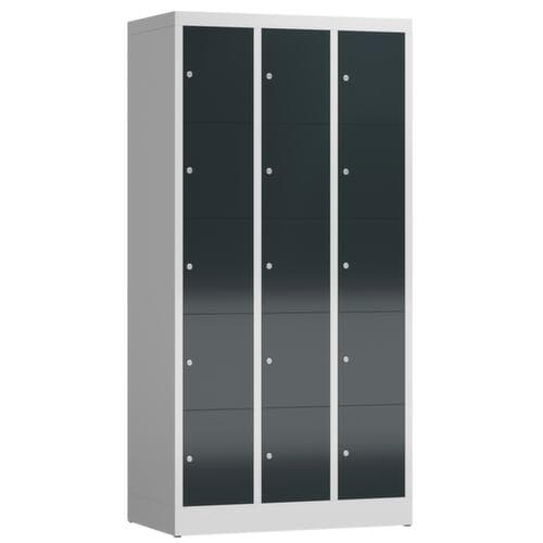 Schließfachschrank ClassiX, 15 Fächer