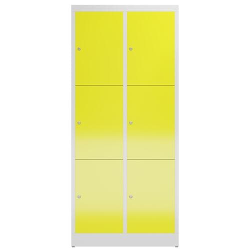 Schließfachschrank ClassiX, 6 Fächer