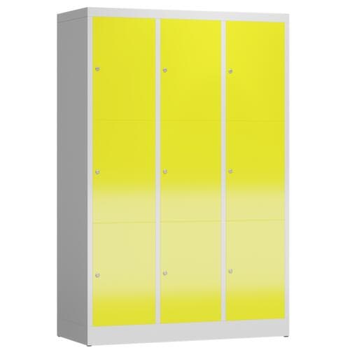Schließfachschrank ClassiX, 9 Fächer