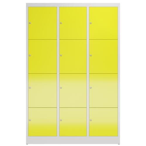 Schließfachschrank ClassiX, 12 Fächer