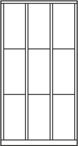 PAVOY Schließfachschrank Basis, 12 Fächer