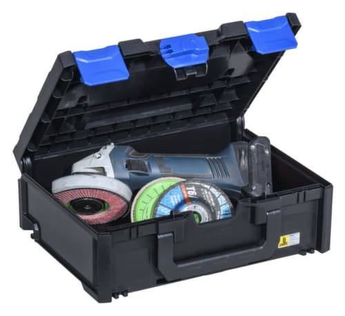 Allit Stapelbarer Kleinteilekoffer EuroPlus MetaBox 145