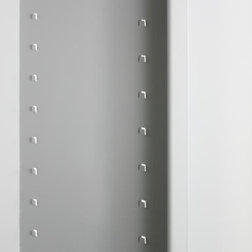 Magazinschrank mit Sichtlagerkästen
