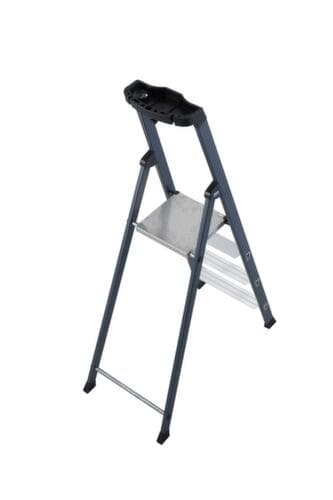 Krause Eloxierte Stufenstehleiter MONTO® SePro S®