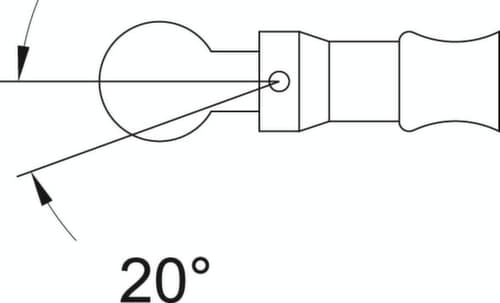 GEDORE TBN 25 Knick-Drehmomentschlüssel TBN Z 16 5-25 Nm