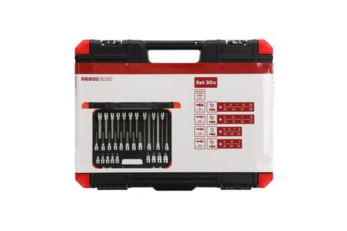 GEDORE R68003030 Schraubendrehereinsätze 1/2" 6-kant 30-teilig