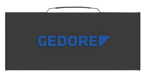 GEDORE TC 19-20-MU-10 Steckschlüssel-Satz 1/4"+1/2" 52-teilig