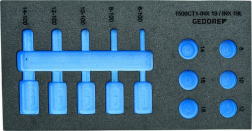 GEDORE EI-1500 CT1-INX 19LK Check-Tool-Modul leer