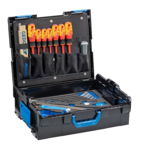 GEDORE 1100-03 L-BOXX 136 mit Sortiment Sanitär 44-teilig