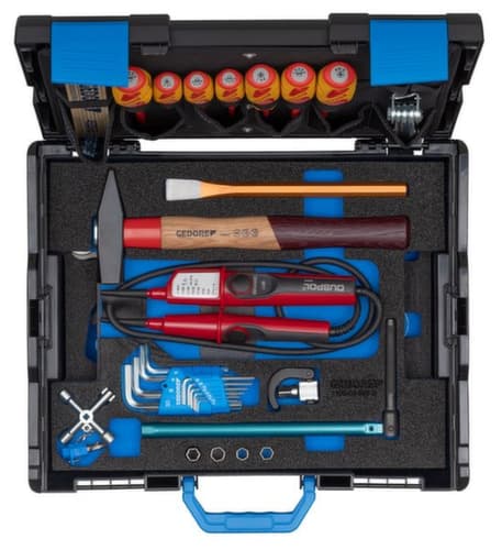 GEDORE 1100-03 L-BOXX 136 mit Sortiment Sanitär 44-teilig
