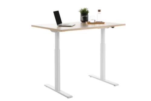 Topstar Elektrisch höhenverstellbarer Schreibtisch E-Table Smart mit T-Fußgestell