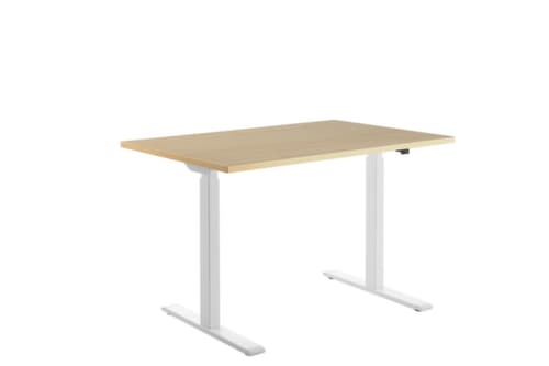 Topstar Elektrisch höhenverstellbarer Schreibtisch E-Table Smart mit T-Fußgestell