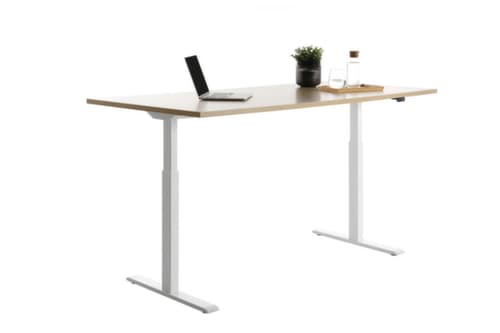 Topstar Elektrisch höhenverstellbarer Schreibtisch E-Table Smart mit T-Fußgestell
