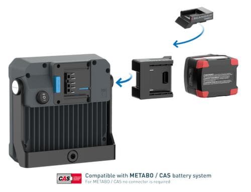 Scangrip Flutlichtstrahler VEGA 2 CONNECT mit Stativ