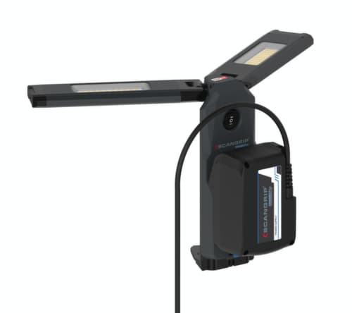 Scangrip Flutlichtstrahler JUST CONNECT mit 2 Leuchtenköpfen