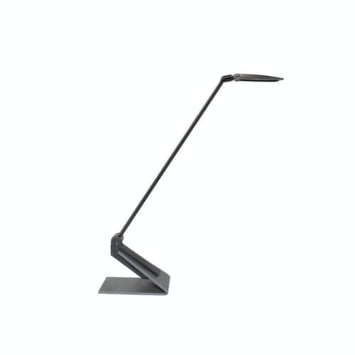 MAUL Dimmbare LED-Tischleuchte MAULsolaris, Licht neutralweiß, silber