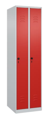 C+P Spind Classic Plus mit 2 Abteilen, Abteilbreite 250 mm