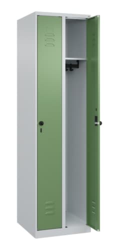 C+P Spind Classic Plus mit 2 Abteilen, Abteilbreite 250 mm