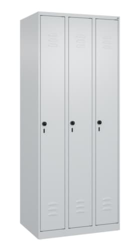 C+P Spind Classic Plus mit 3 Abteilen, Abteilbreite 250 mm