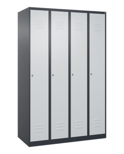 C+P Spind Classic Plus mit 4 Abteilen, Abteilbreite 300 mm