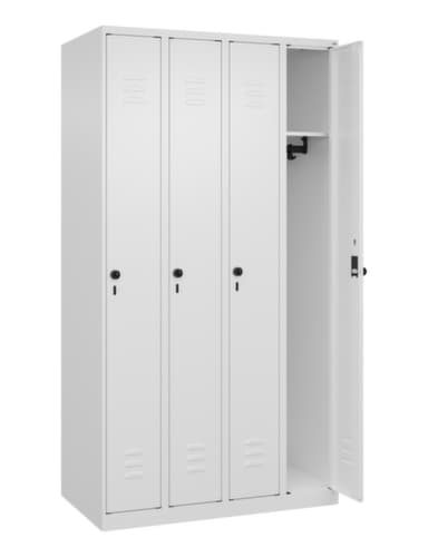 C+P Spind Classic Plus mit 4 Abteilen, Abteilbreite 250 mm