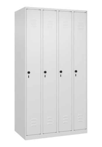 C+P Spind Classic Plus mit 4 Abteilen, Abteilbreite 250 mm