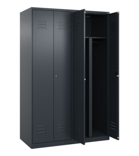 C+P PSA-Spind Classic Plus für Schwarz-Weiß-Trennung, Abteilbreite 300 mm
