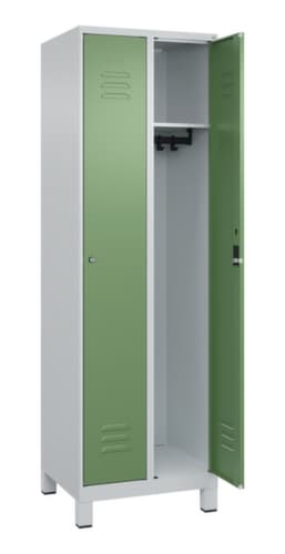 C+P Spind Classic Plus mit 2 Abteilen, Abteilbreite 300 mm