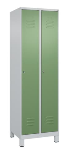 C+P Spind Classic Plus mit 2 Abteilen, Abteilbreite 300 mm