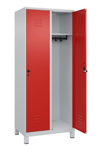 C+P Spind Classic Plus mit 2 Abteilen, Abteilbreite 400 mm
