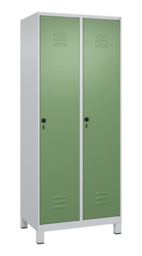 C+P Spind Classic Plus mit 2 Abteilen, Abteilbreite 400 mm