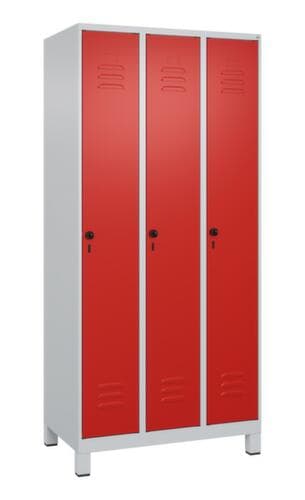 C+P Spind Classic Plus mit 3 Abteilen, Abteilbreite 300 mm