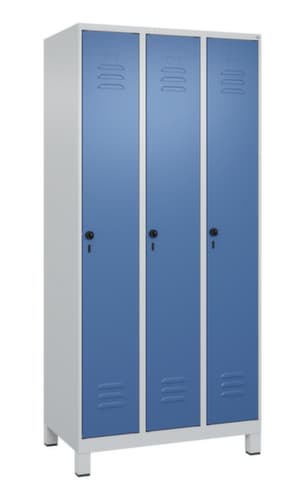 C+P Spind Classic Plus mit 3 Abteilen, Abteilbreite 300 mm