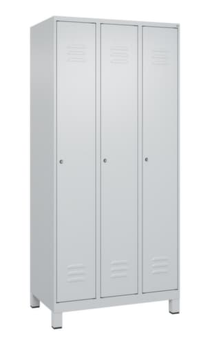 C+P Spind Classic Plus mit 3 Abteilen, Abteilbreite 300 mm