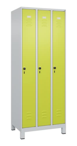 C+P Spind Classic Plus mit 3 Abteilen, Abteilbreite 250 mm