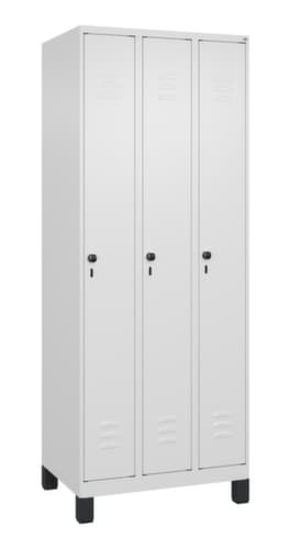 C+P Spind Classic Plus mit 3 Abteilen, Abteilbreite 250 mm