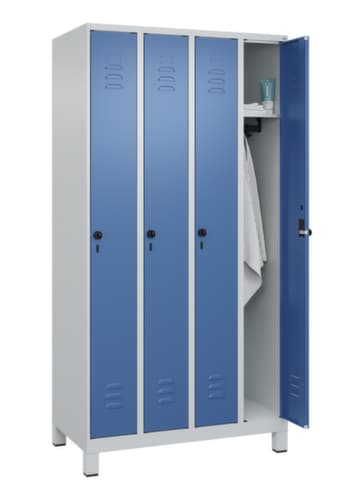 C+P Spind Classic Plus mit 4 Abteilen, Abteilbreite 250 mm