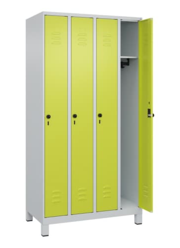 C+P Spind Classic Plus mit 4 Abteilen, Abteilbreite 250 mm