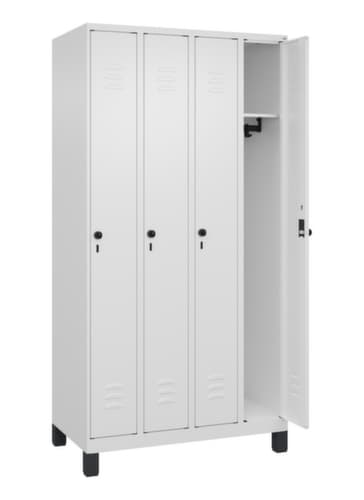 C+P Spind Classic Plus mit 4 Abteilen, Abteilbreite 250 mm