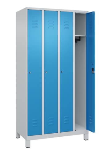 C+P Spind Classic Plus mit 4 Abteilen, Abteilbreite 250 mm