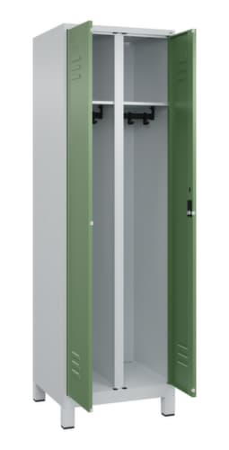 C+P Spind Classic Plus für Schwarz-Weiß-Trennung, Abteilbreite 300 mm