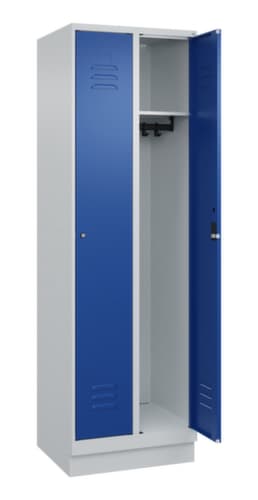 C+P Spind Classic Plus mit 2 Abteilen, Abteilbreite 300 mm