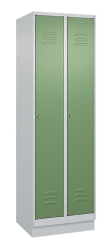 C+P Spind Classic Plus mit 2 Abteilen, Abteilbreite 300 mm