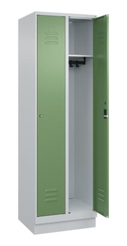 C+P Spind Classic Plus mit 2 Abteilen, Abteilbreite 300 mm