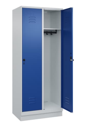C+P Spind Classic Plus mit 2 Abteilen, Abteilbreite 400 mm